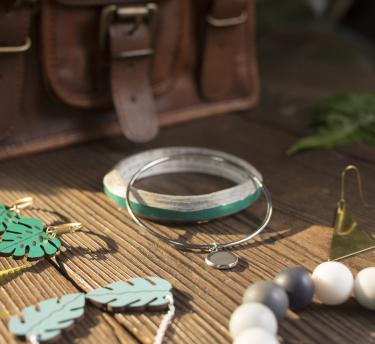Jewellery sold in the Eden Project Shop